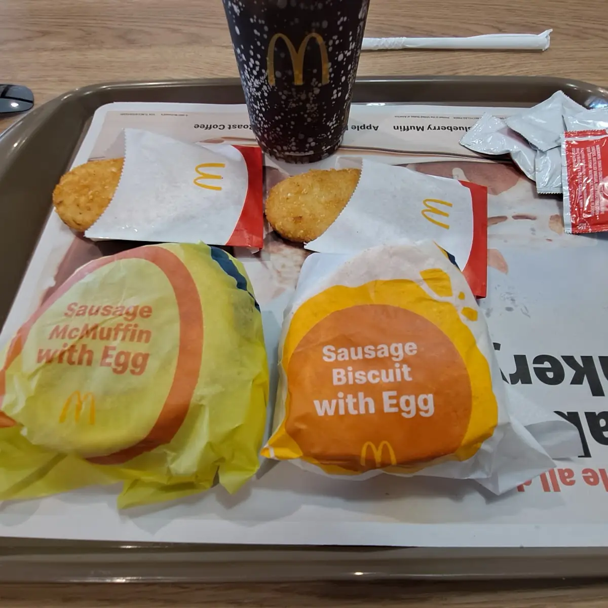 Sausage Egg Mcmuffin Meal