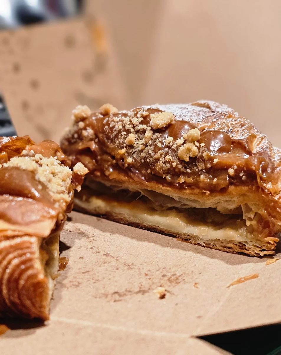 Caramel Apple Crunch Croissant