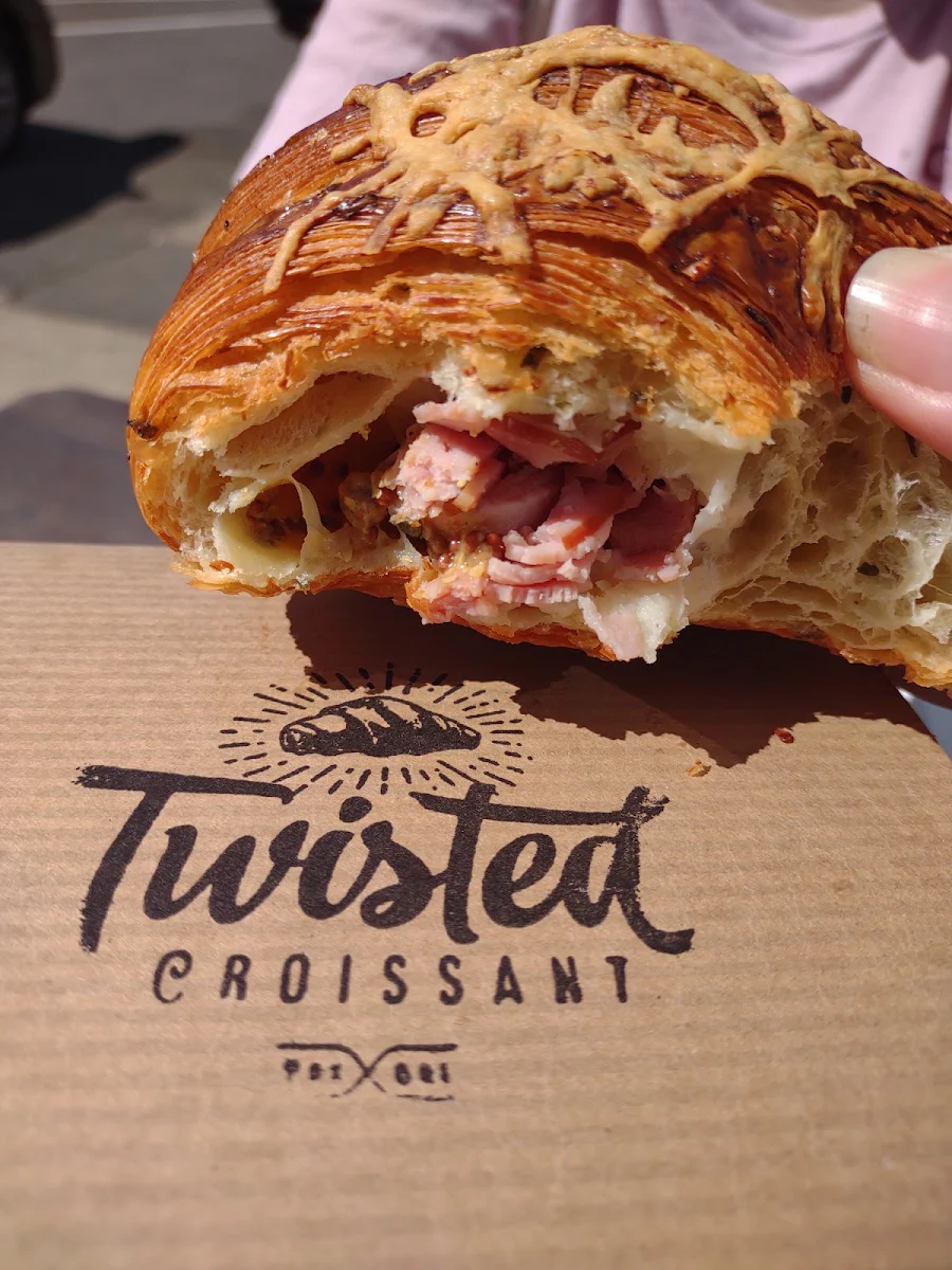 Ham and Swiss Croissant