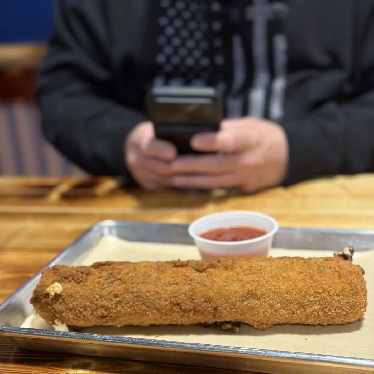 Giant Mozzarella Stick