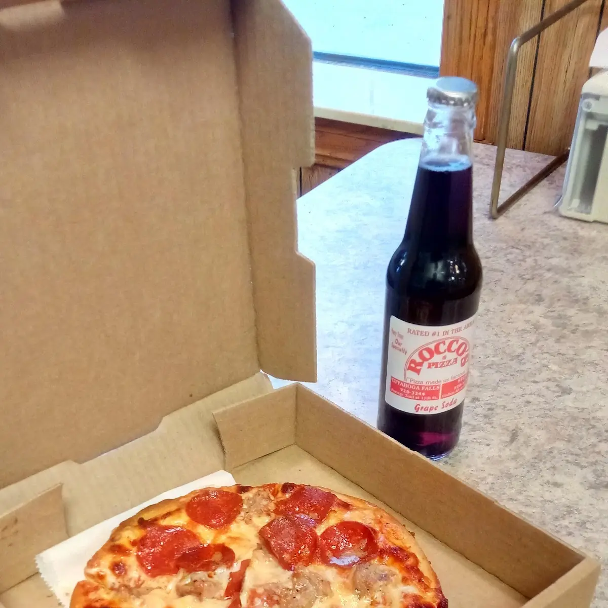 Small Pepperoni and Sausage Pizza