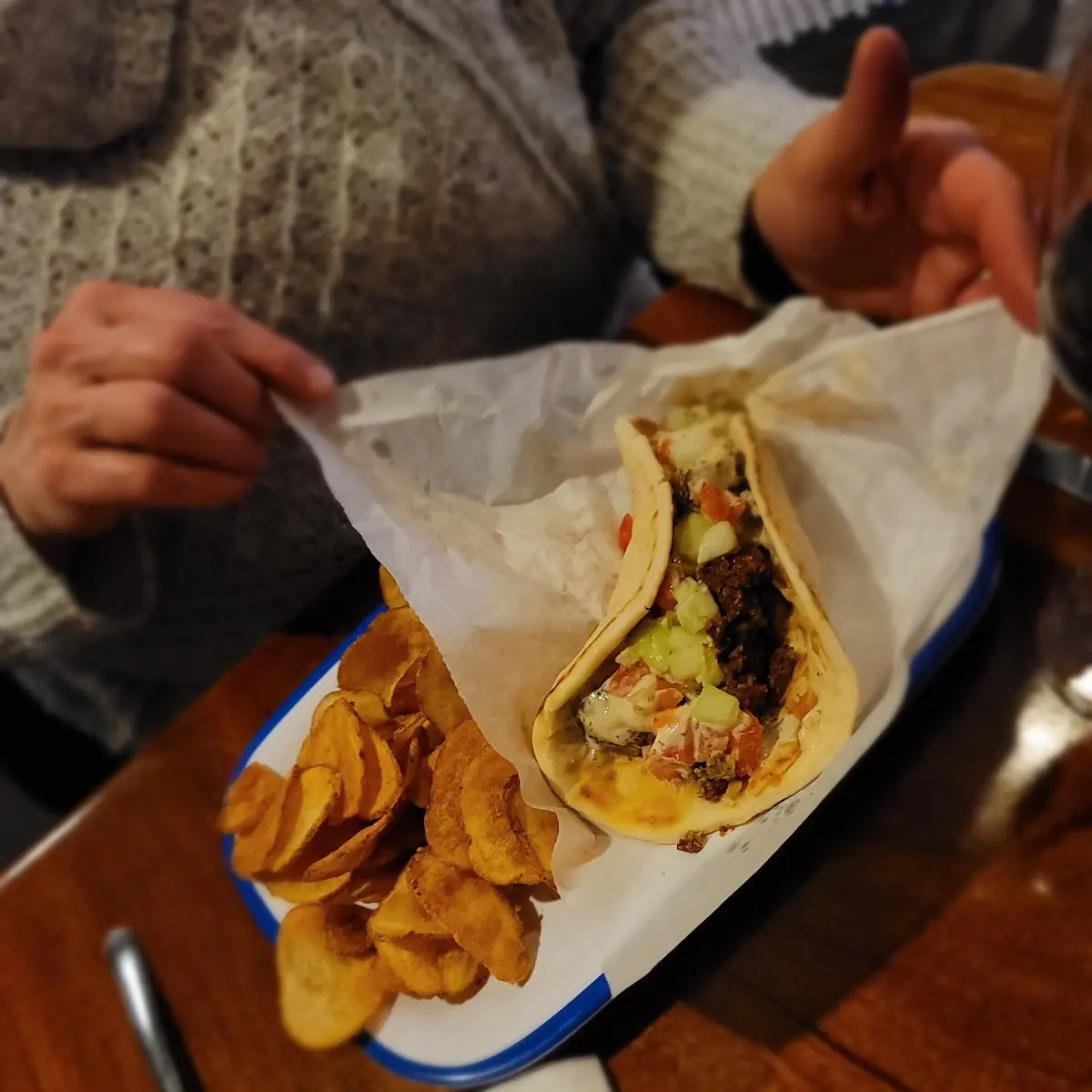 Falafel Wrap