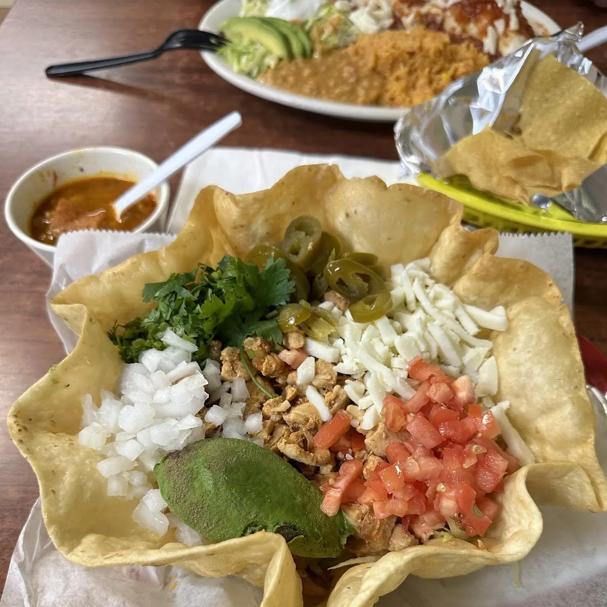Chicken Taco Salad