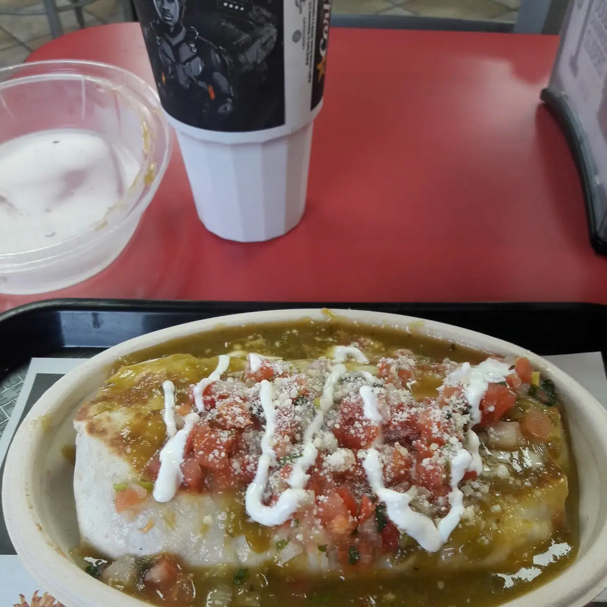 Burrito El Salsa Verde