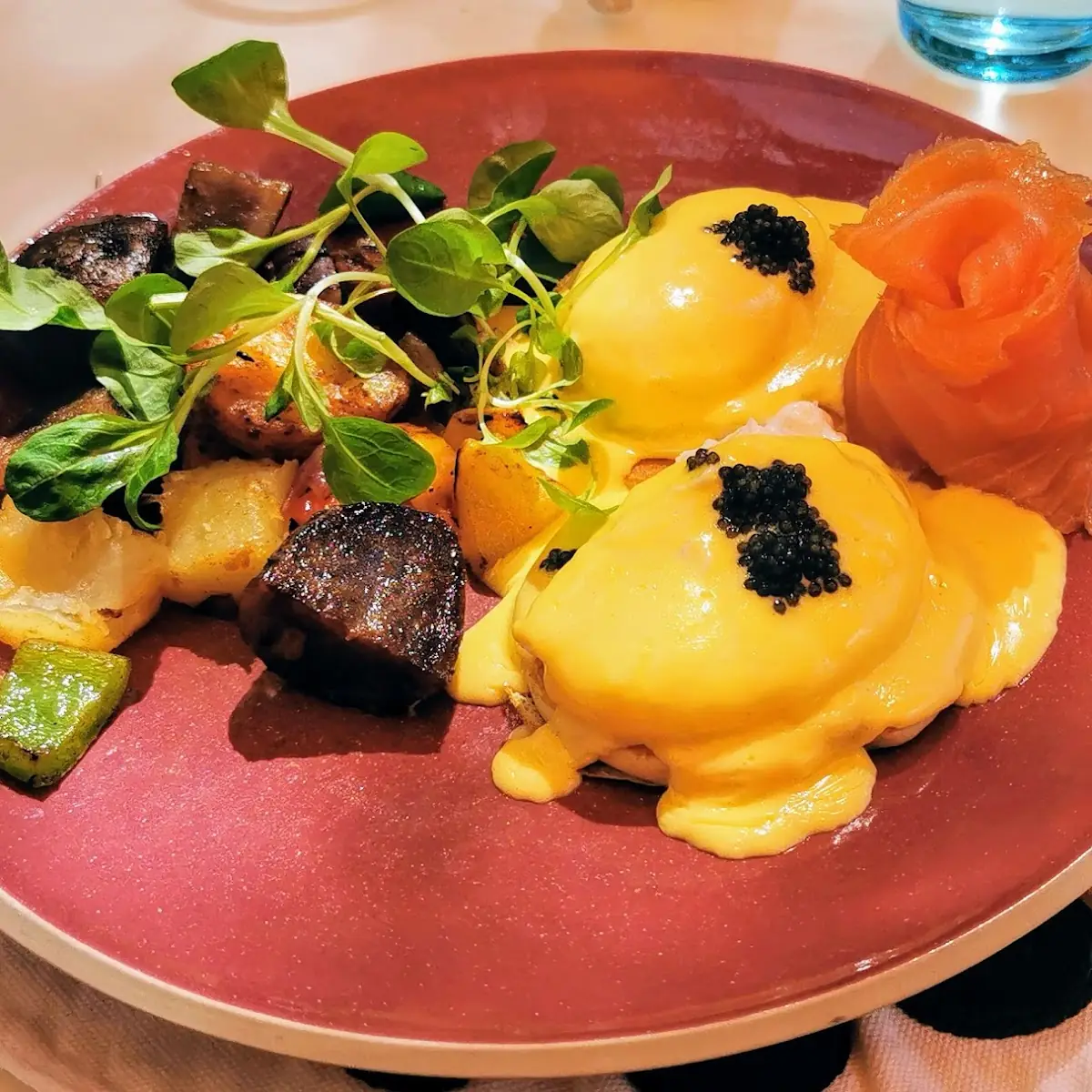 Upstream Eggs Benedict