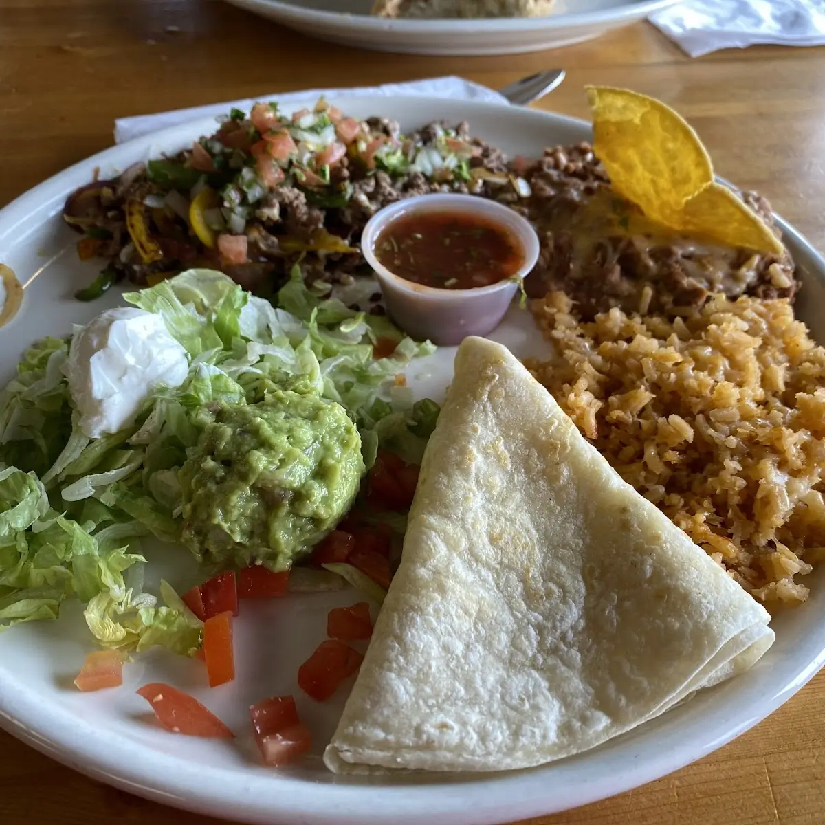 Enchilada Plate