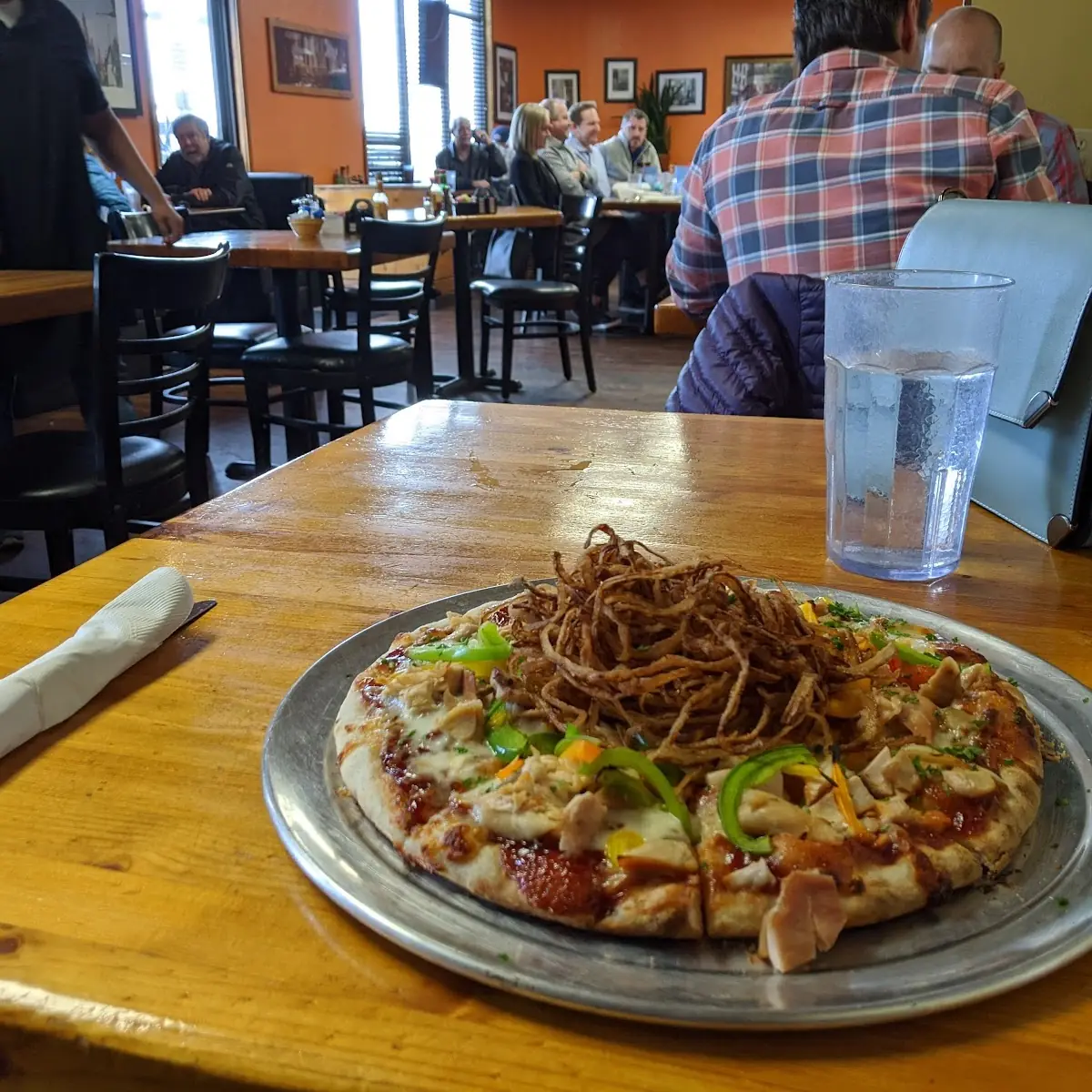 Homemade BBQ Chicken Pizza