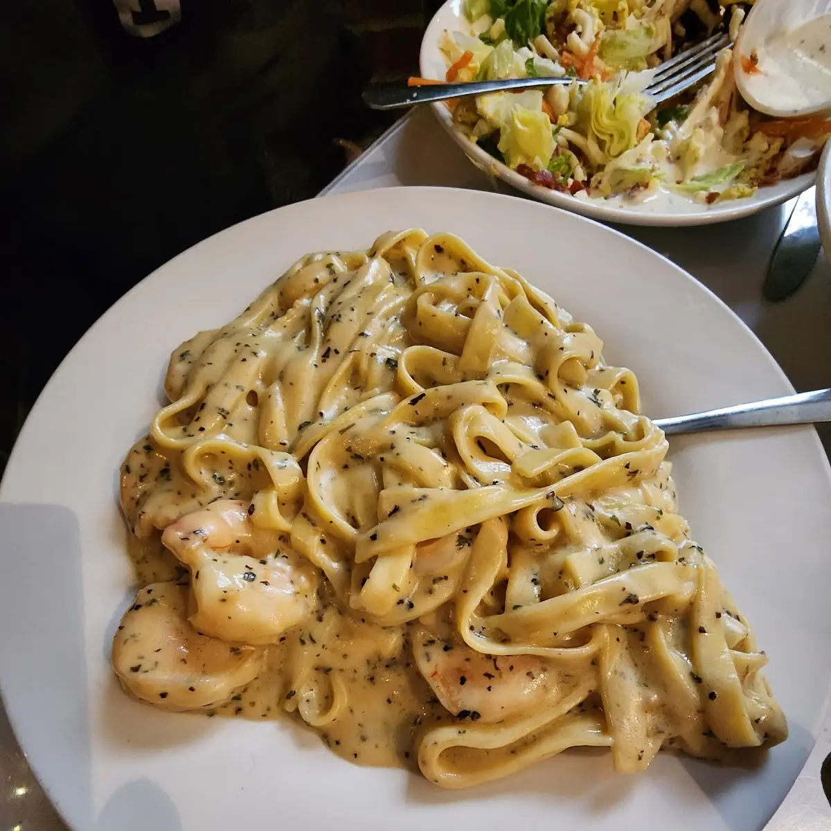 Shrimp Alfredo Pasta
