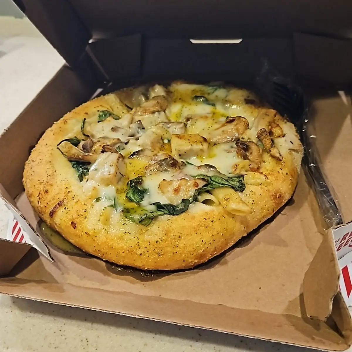 Pasta Carbonara Bread Bowl