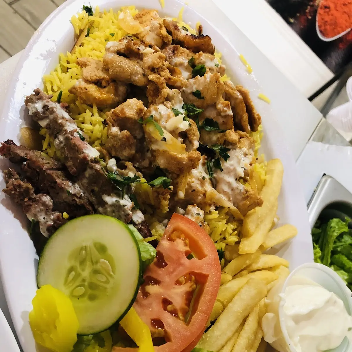 Chicken Shawarma Platter