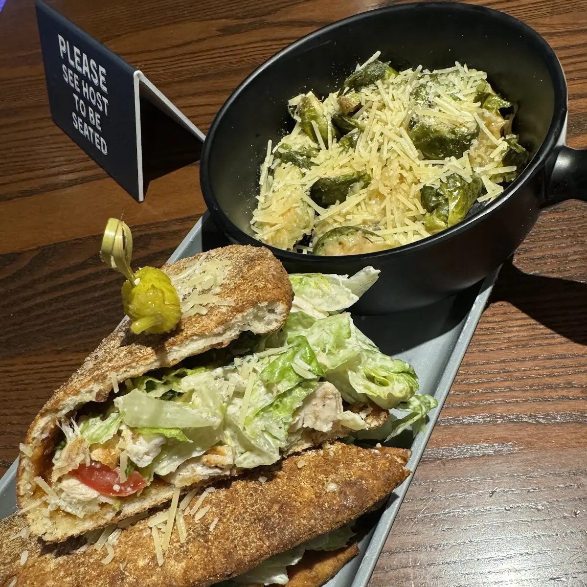 CRISPY CHICKEN CAESAR SALAD