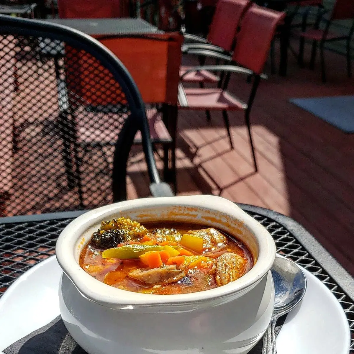 Loaded Sausage & Vegetable Soup