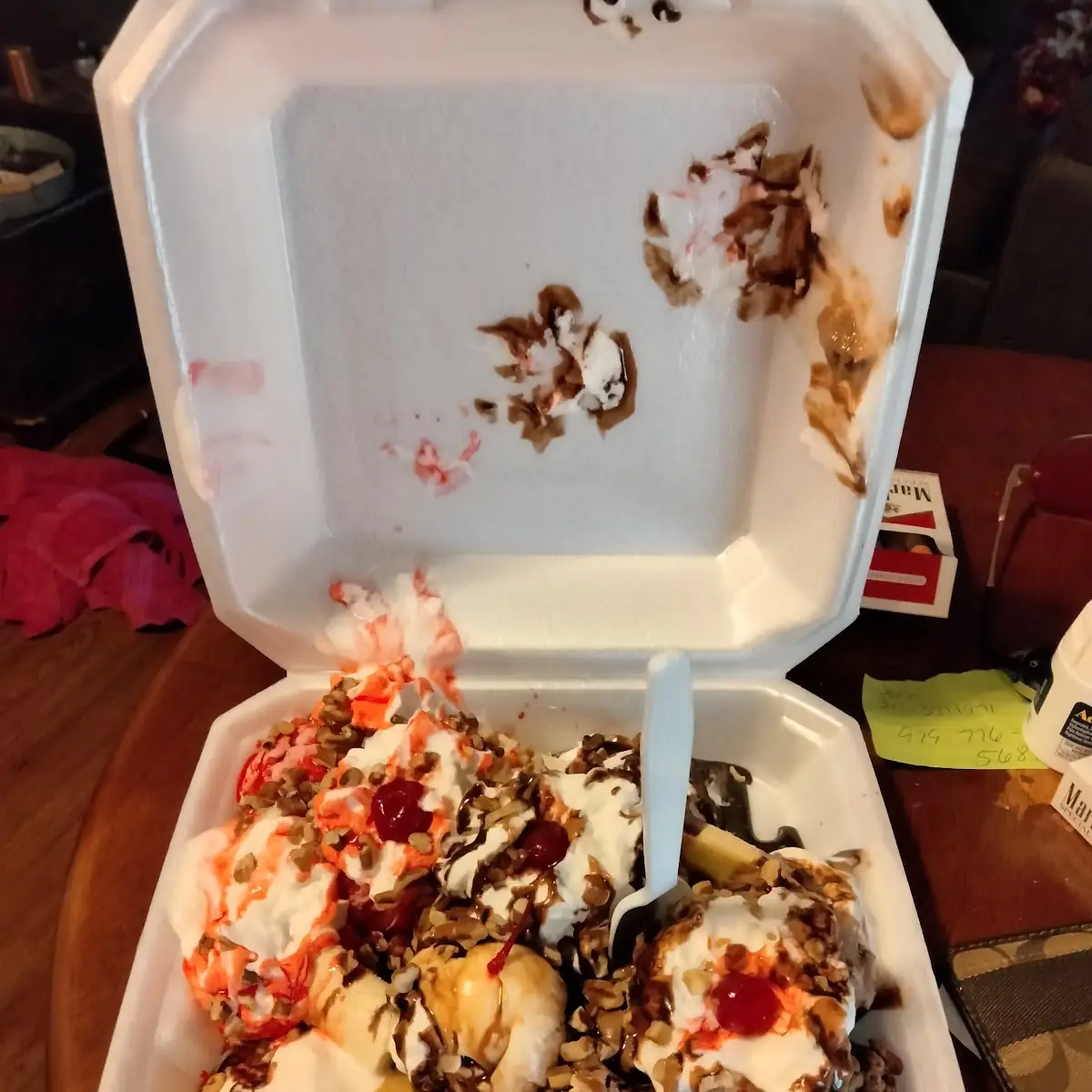 Texas Style Banana Split