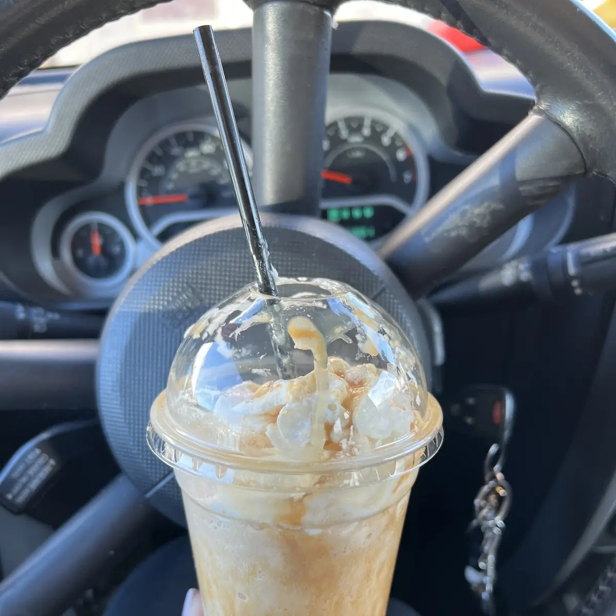Medium Caramel Frappe