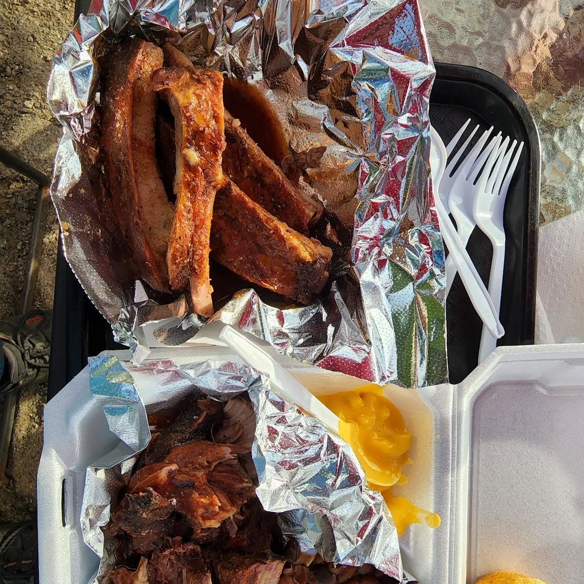 Pulled Pork and Ribs