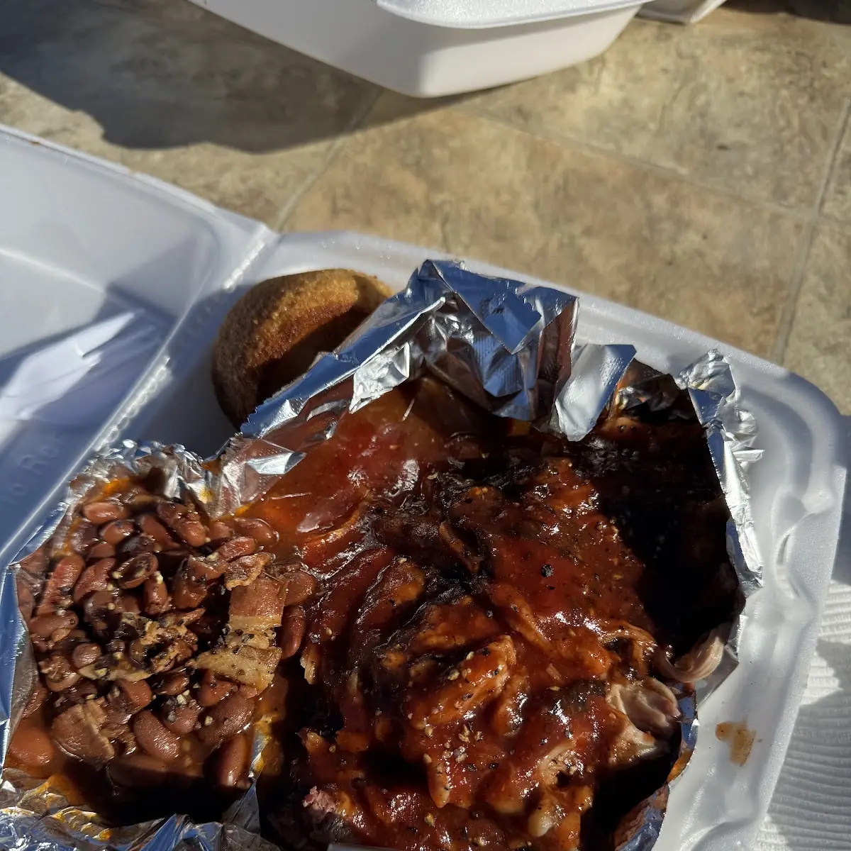 Pulled Pork Baked Beans Corn Bread