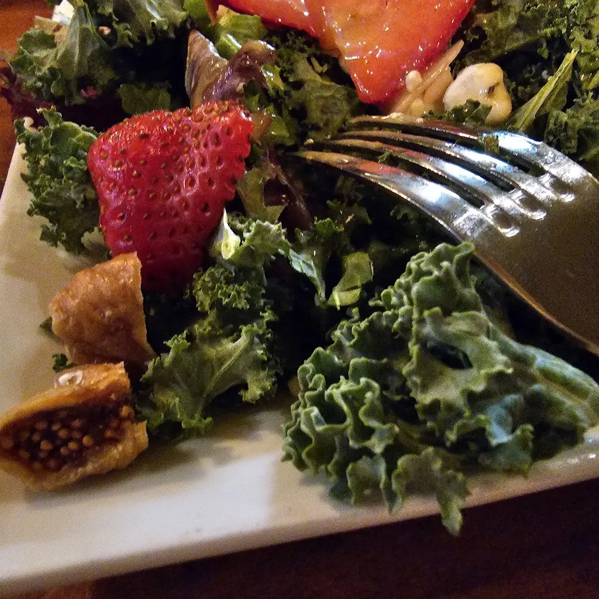Strawberry Kale Salad