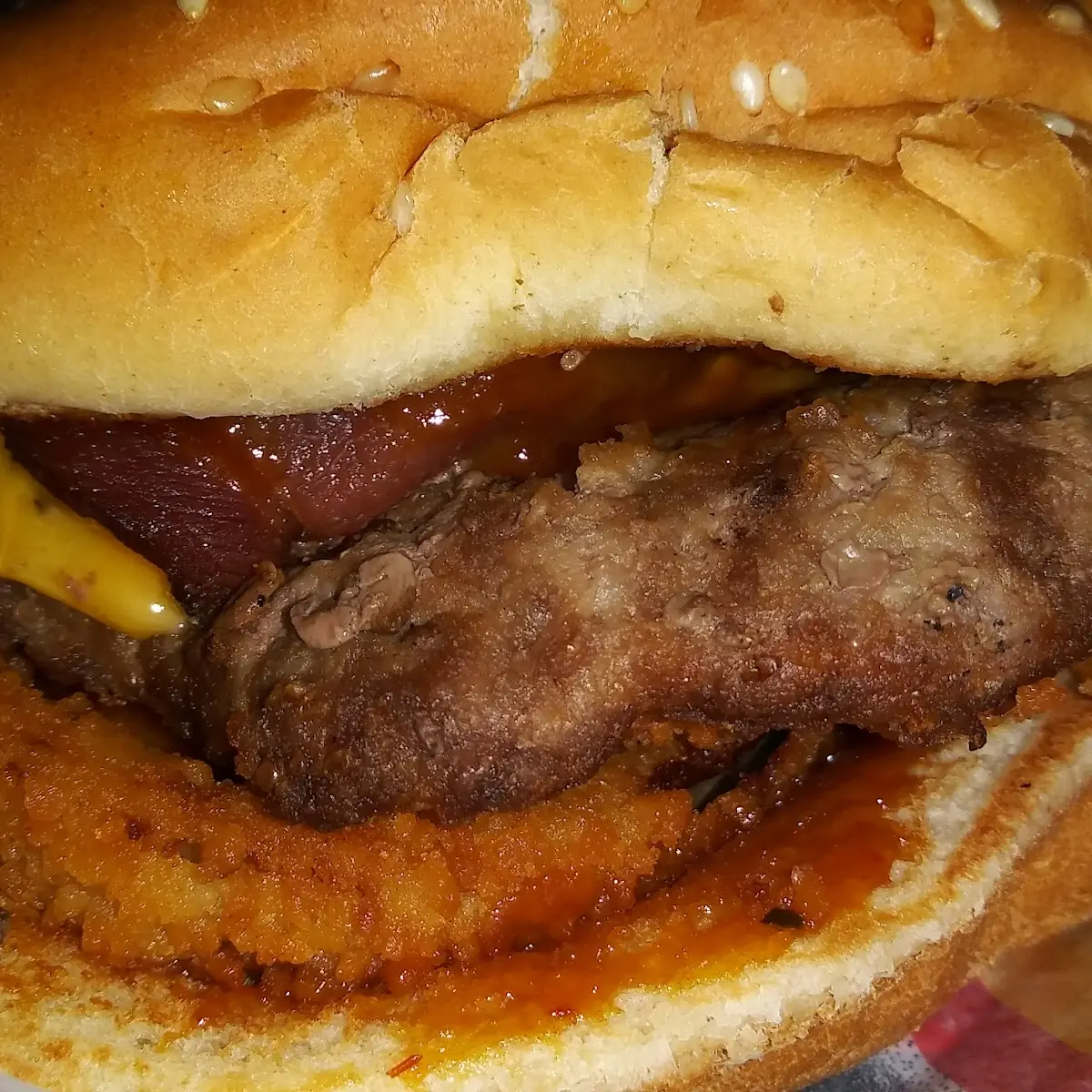 Western Bacon Cheeseburger