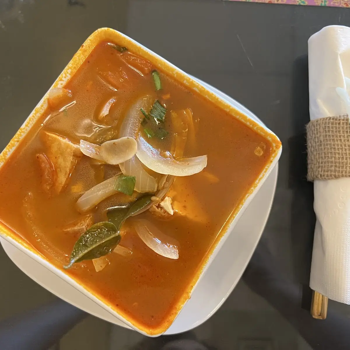 Tom Yum Soup with Tofu