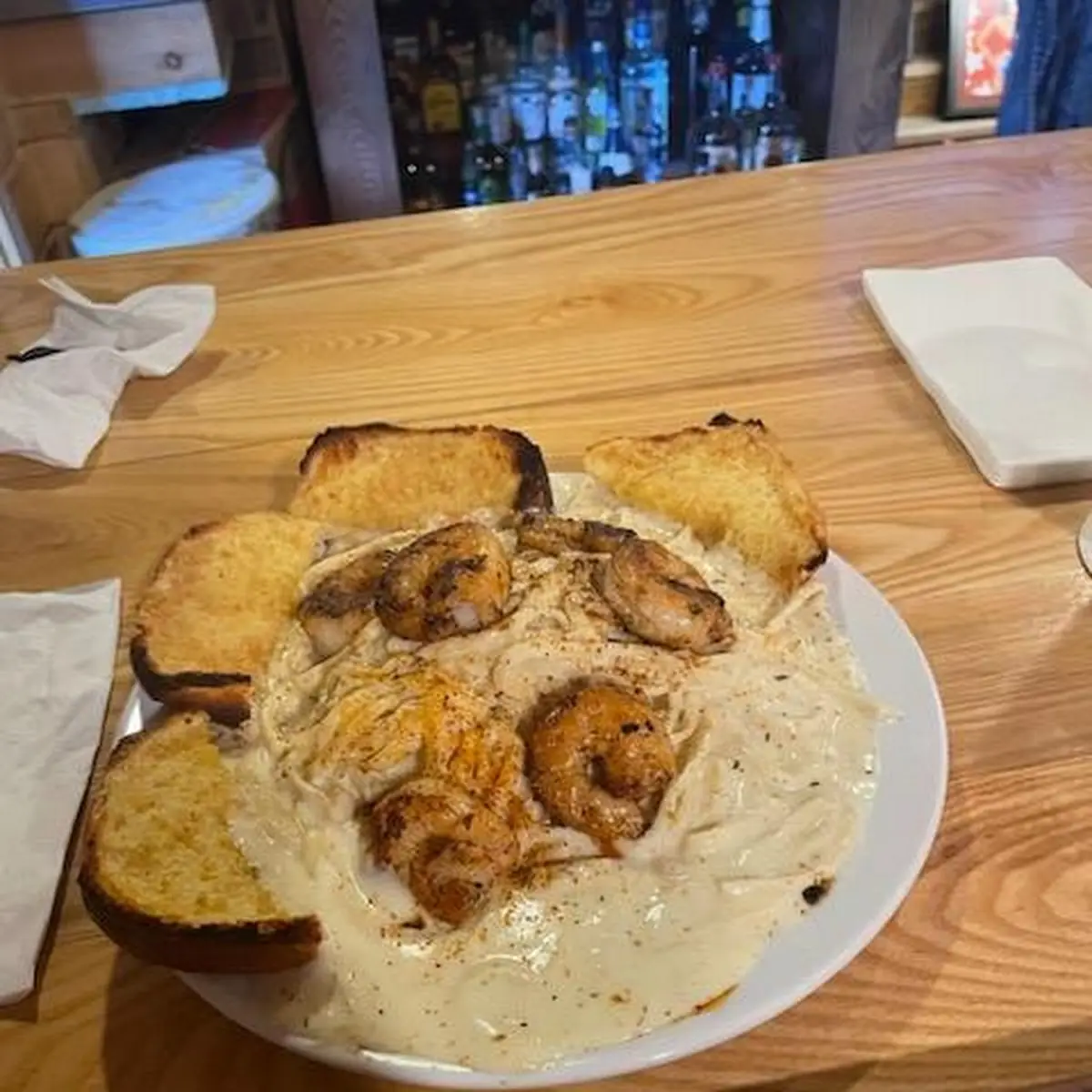 Shrimp Alfredo Pasta