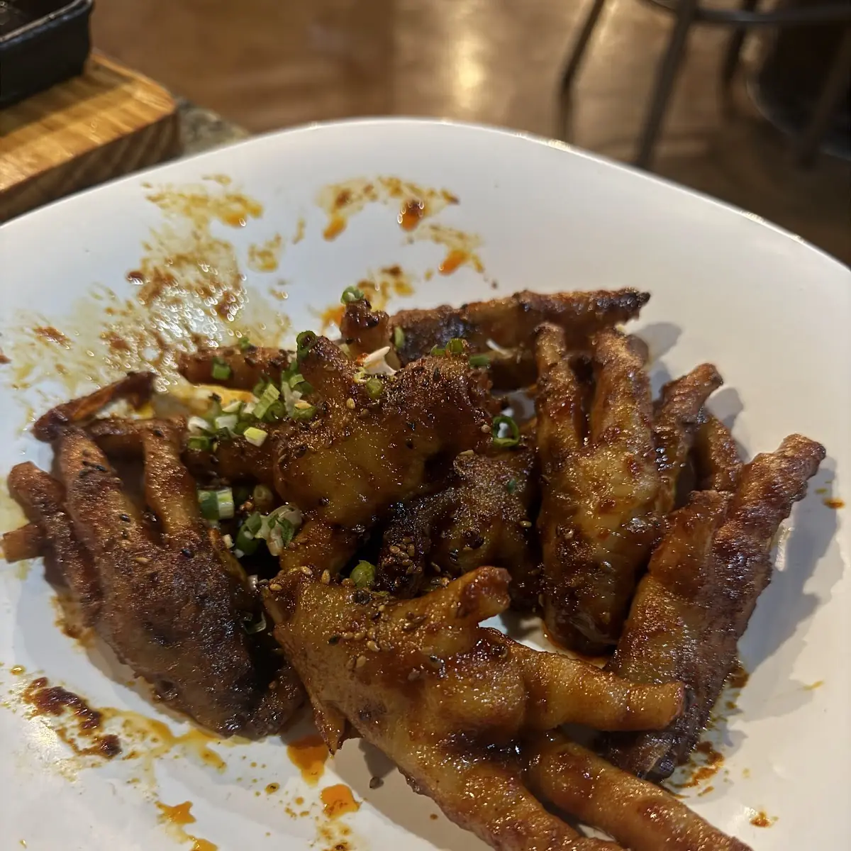 Spicy Stir Fried Chicken Foot