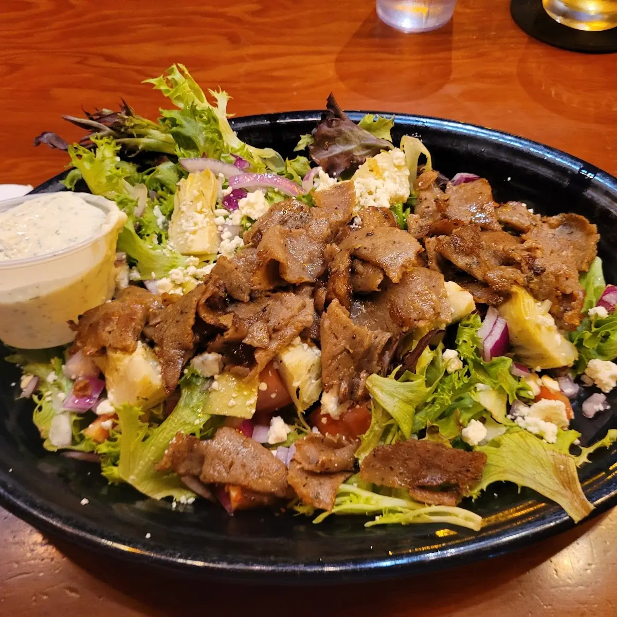 Mediterranean Gyro Salad