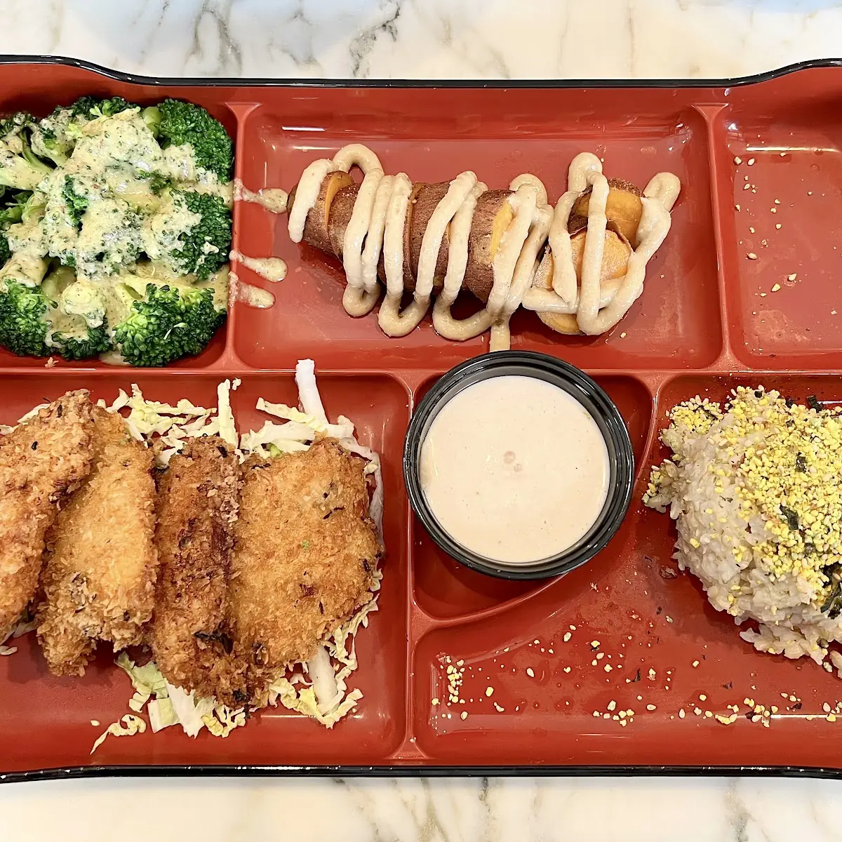 Panko Fried Chicken Bento Box