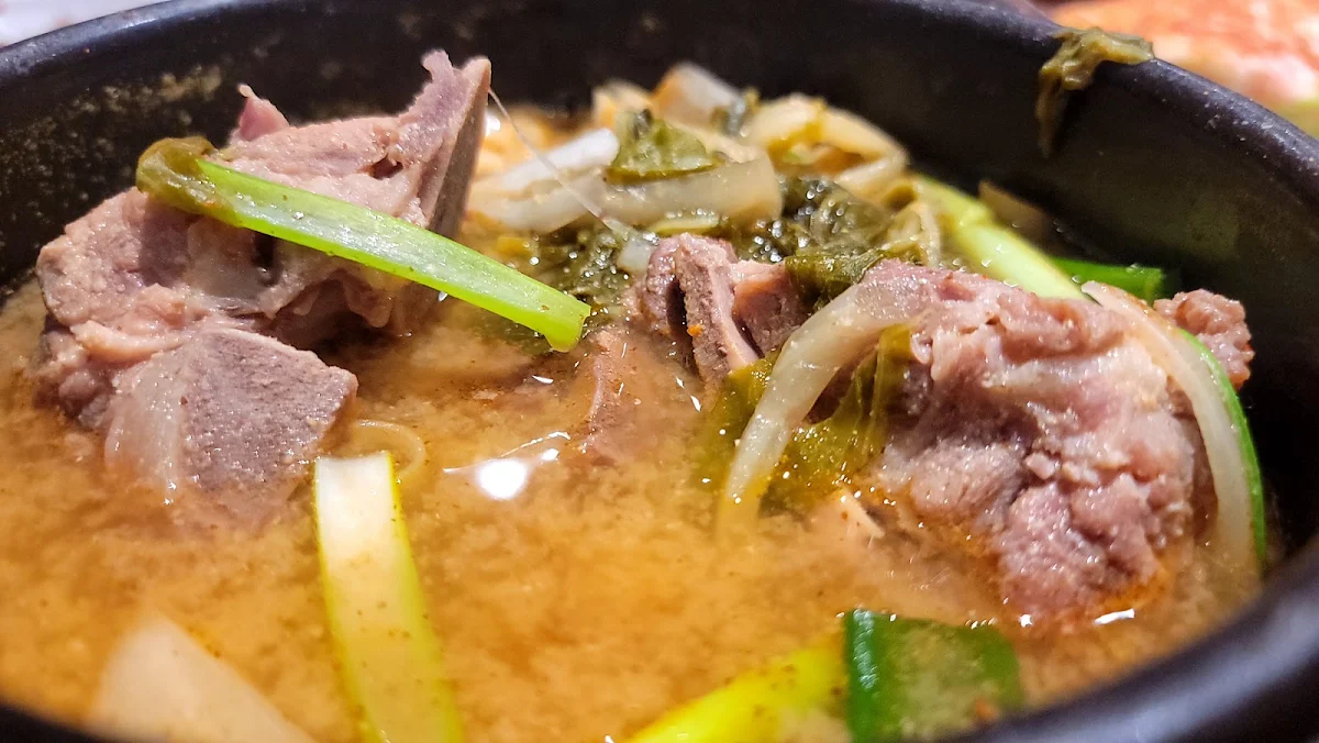 Gamjatang Pork Back Bone Soup