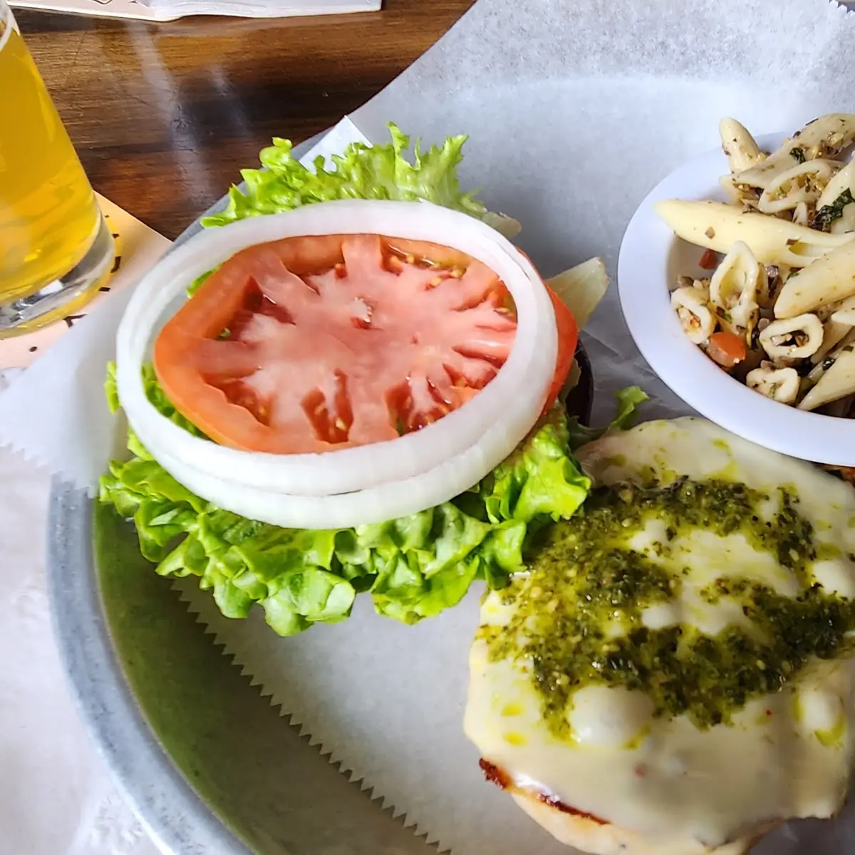 Grilled Pesto Chicken