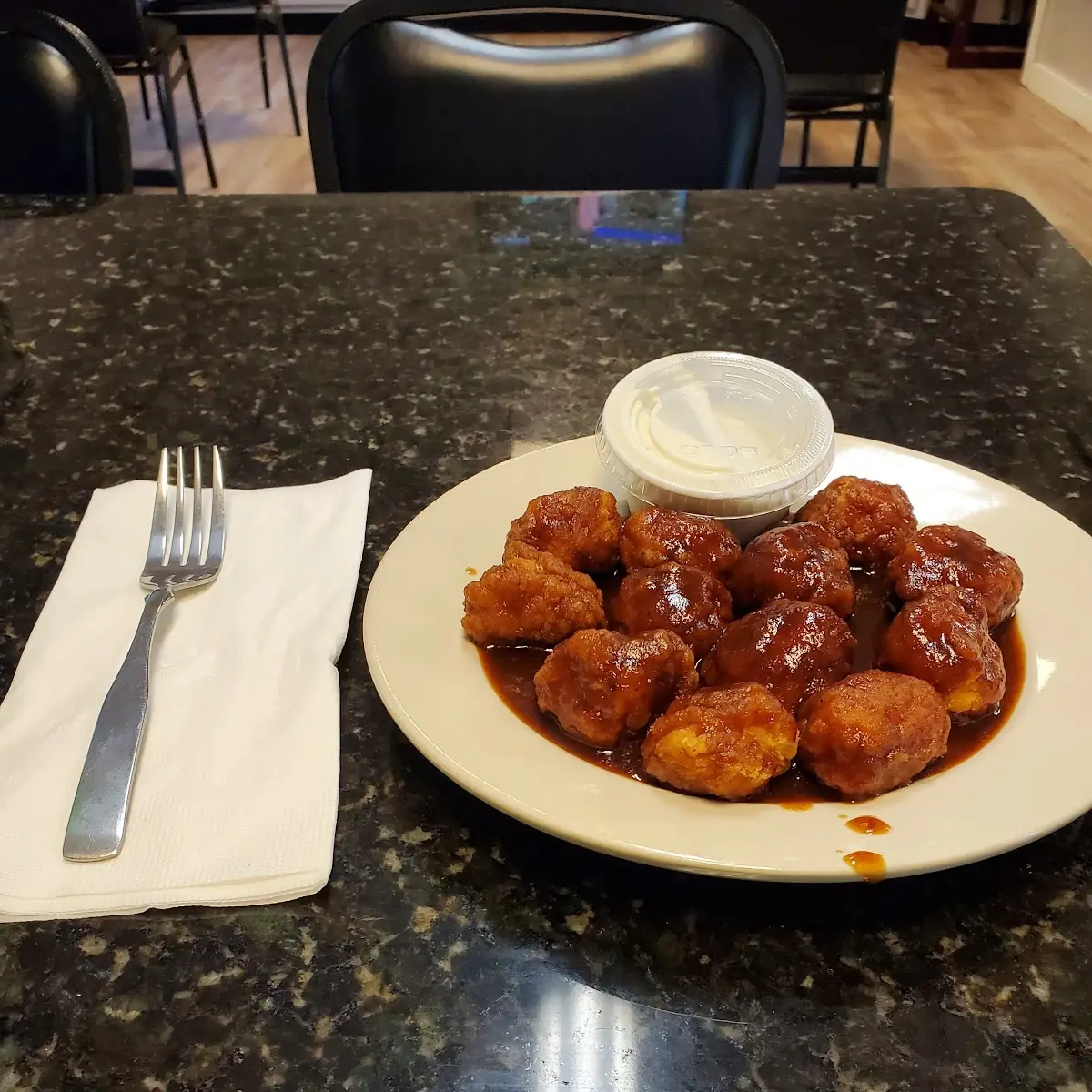 Honey BBQ Boneless Wings