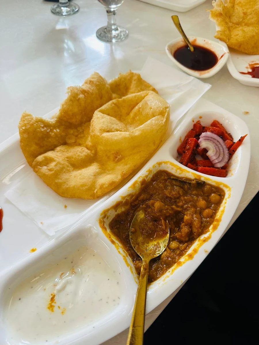 Chana Bhatura Or Puri, ROYAL GOURMET INDIAN KITCHEN
