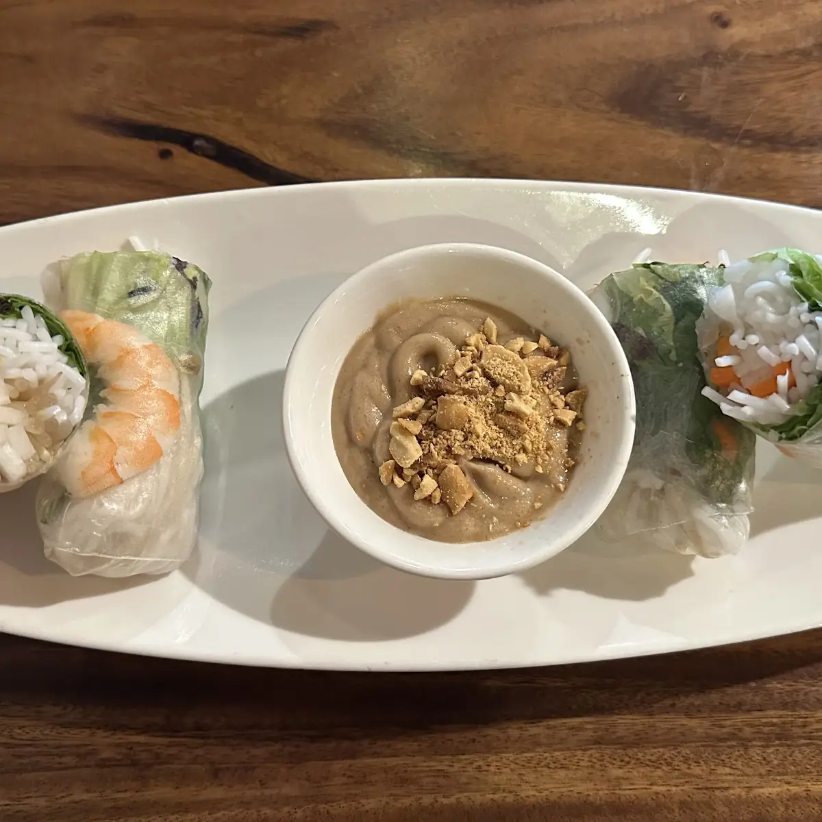 A12. BBQ Pork Patty Salad Rolls (2 rolls)