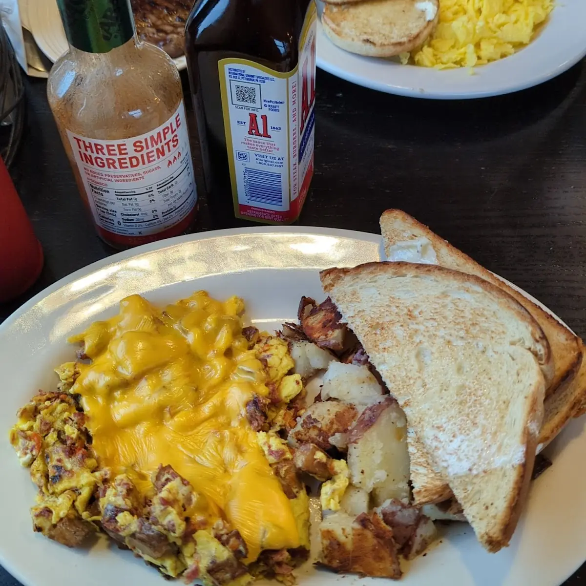 Two Eggs Meat & Homefries