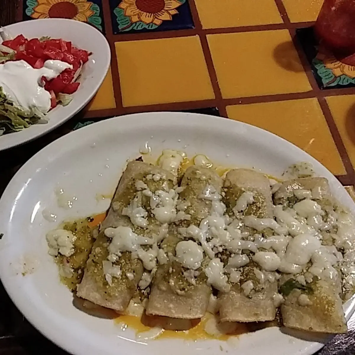 Enchiladas Verdes