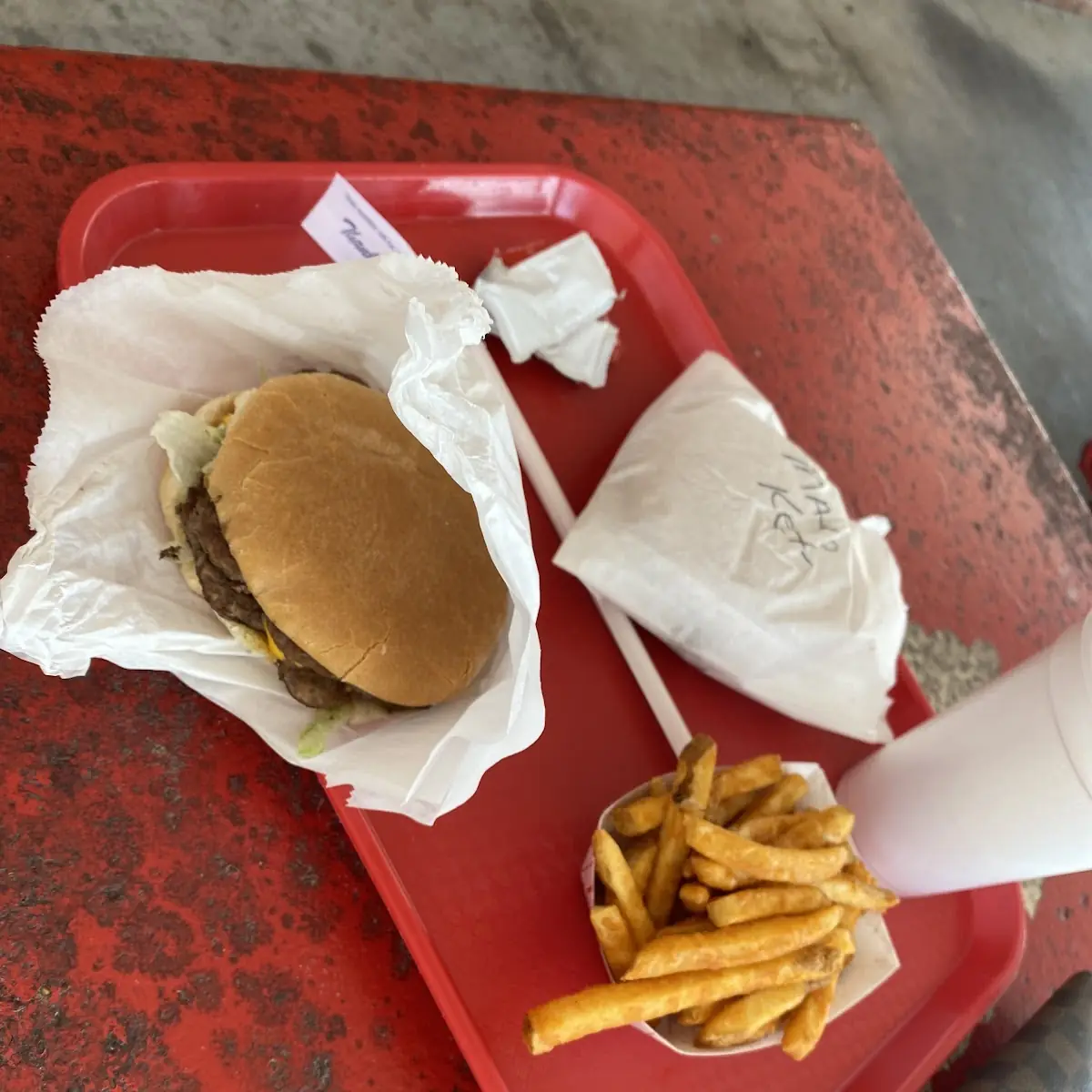 D M Cheeseburger Combo
