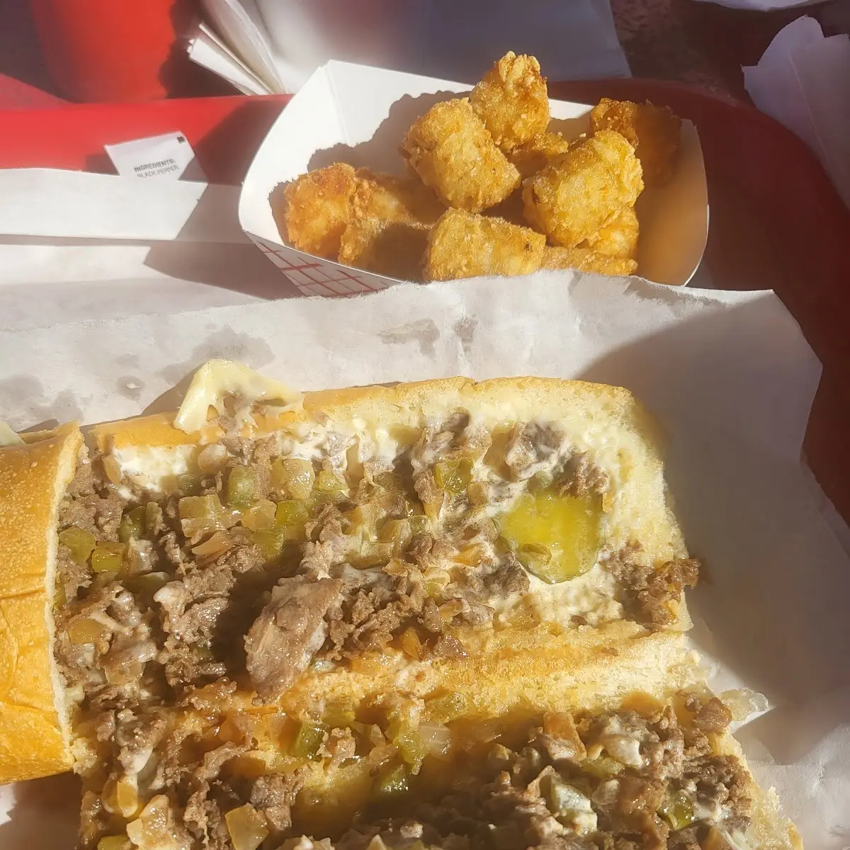 Philly Cheese Steak Sandwich