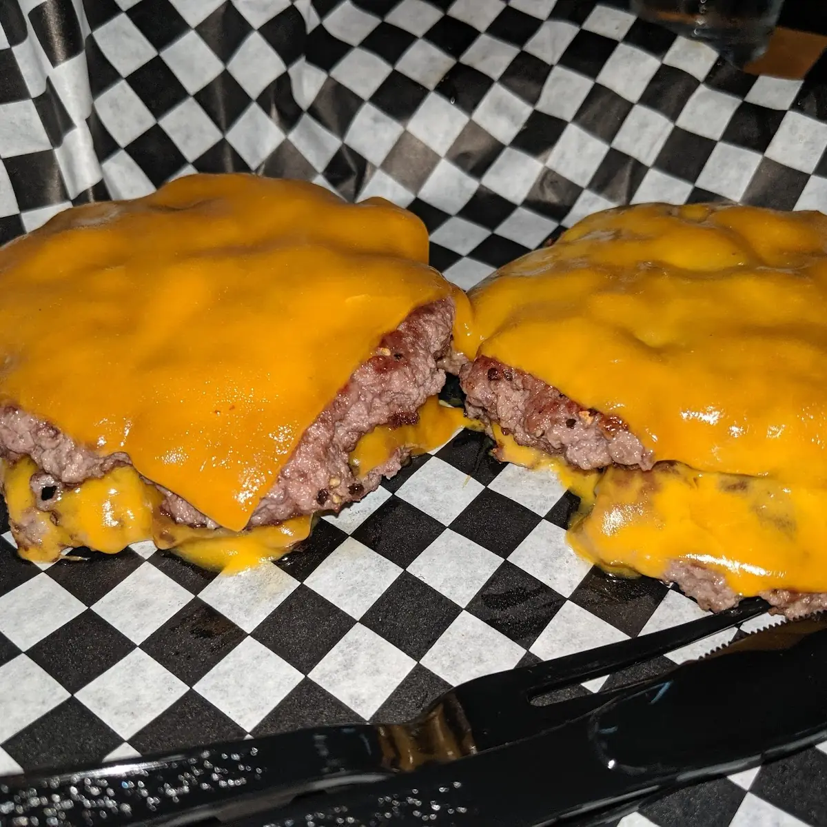 4 Beef Patties with Cheddar Cheese