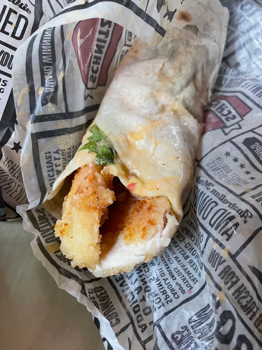 Crispy Tender Wrap 3510 KJ, Schnitz Heidelberg