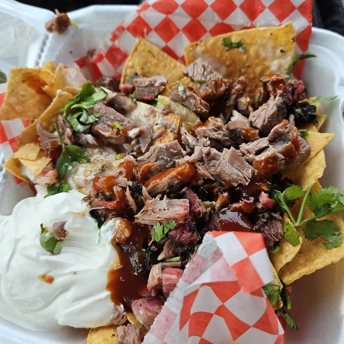 Brisket BBQ Nachos