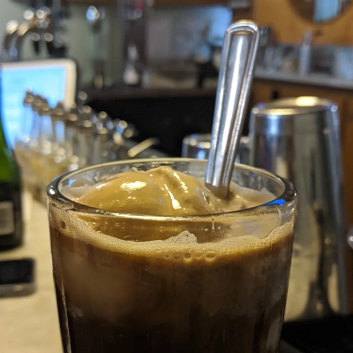 Beer and Ice Cream Float
