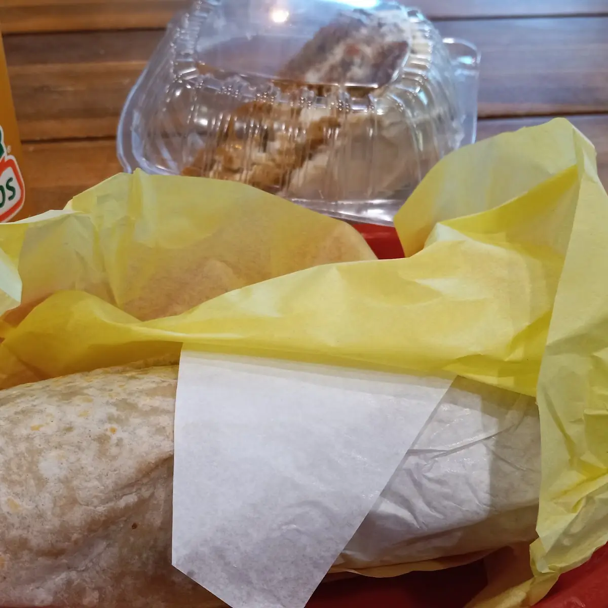 Kids Bean and Cheese Burrito Combo