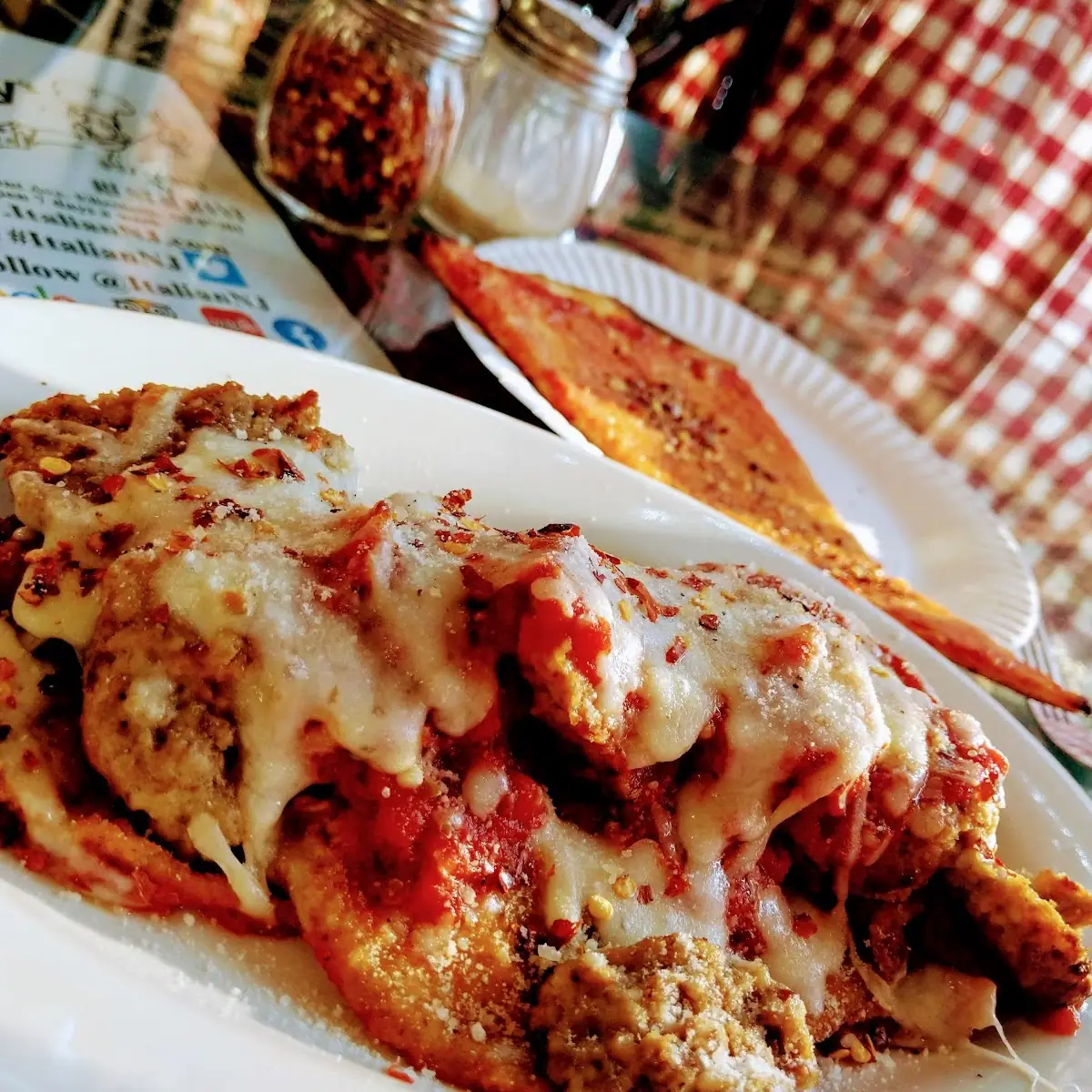 Half Chicken Parmigiana