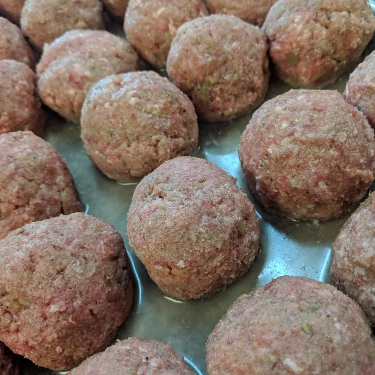 Homemade Meatballs