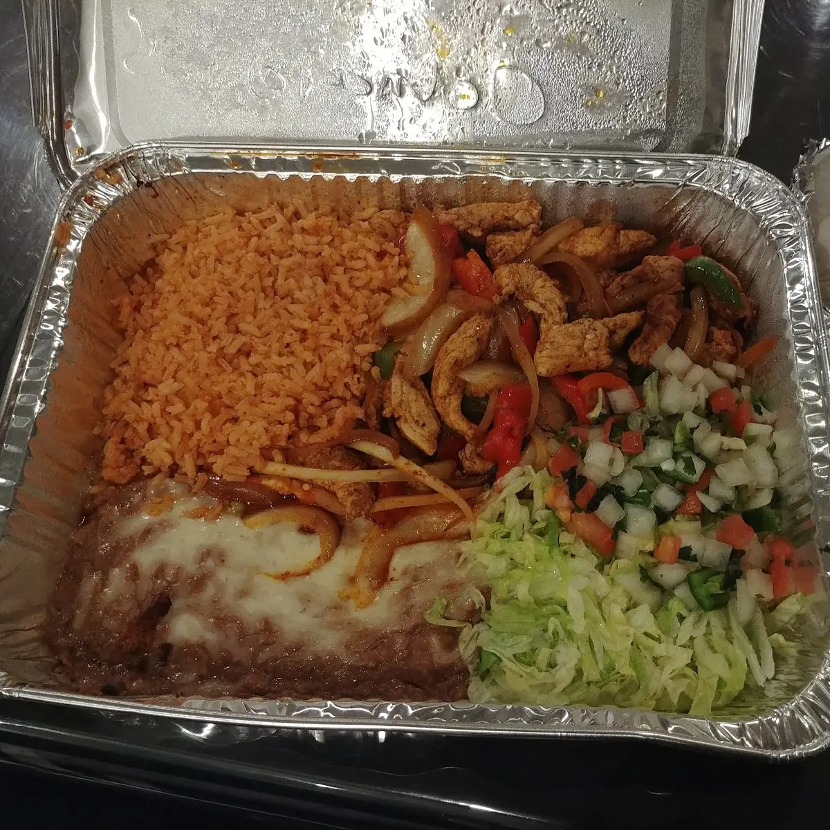 Regular Chicken Mexican Burrito with Rice & Beans (2pc)