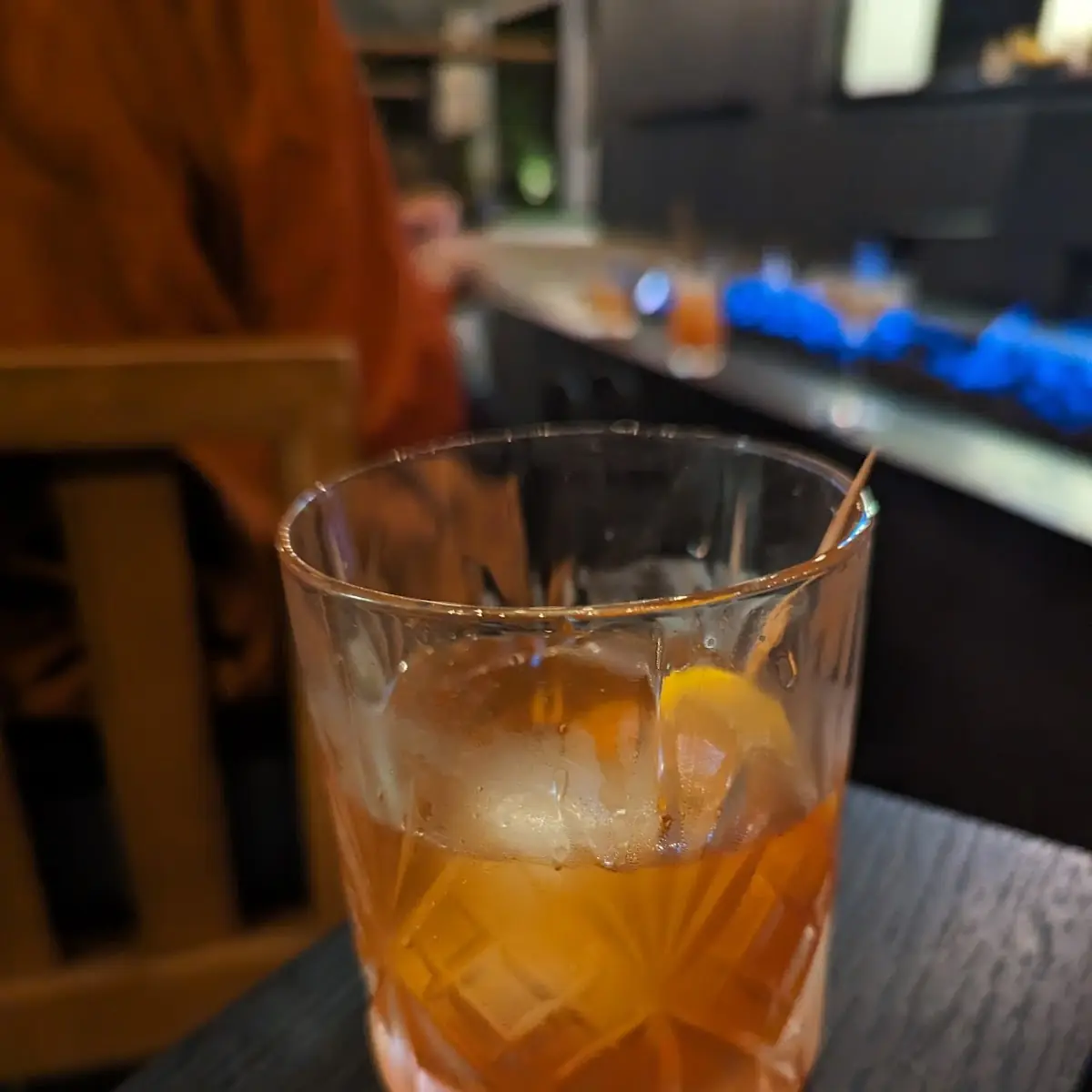 Old Fashioned & Manhattan