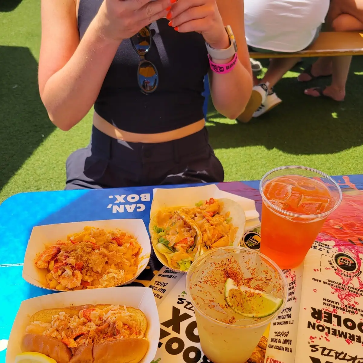 Lobster Roll and Lobster Taco
