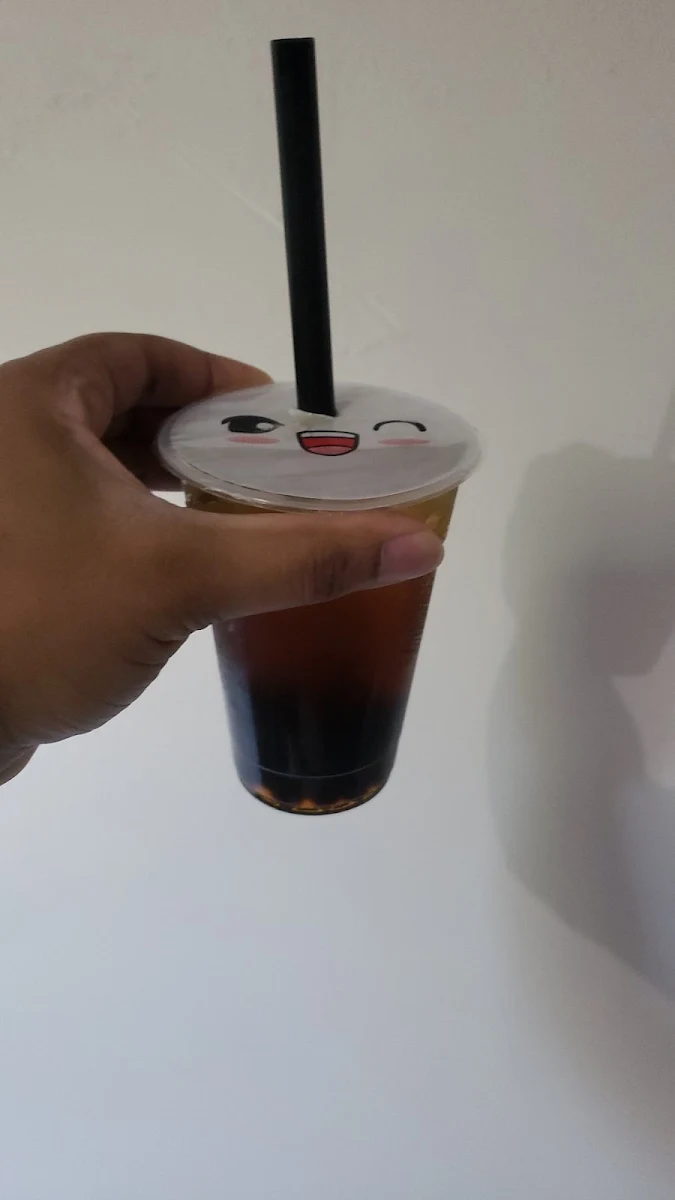 Green Tea with Boba