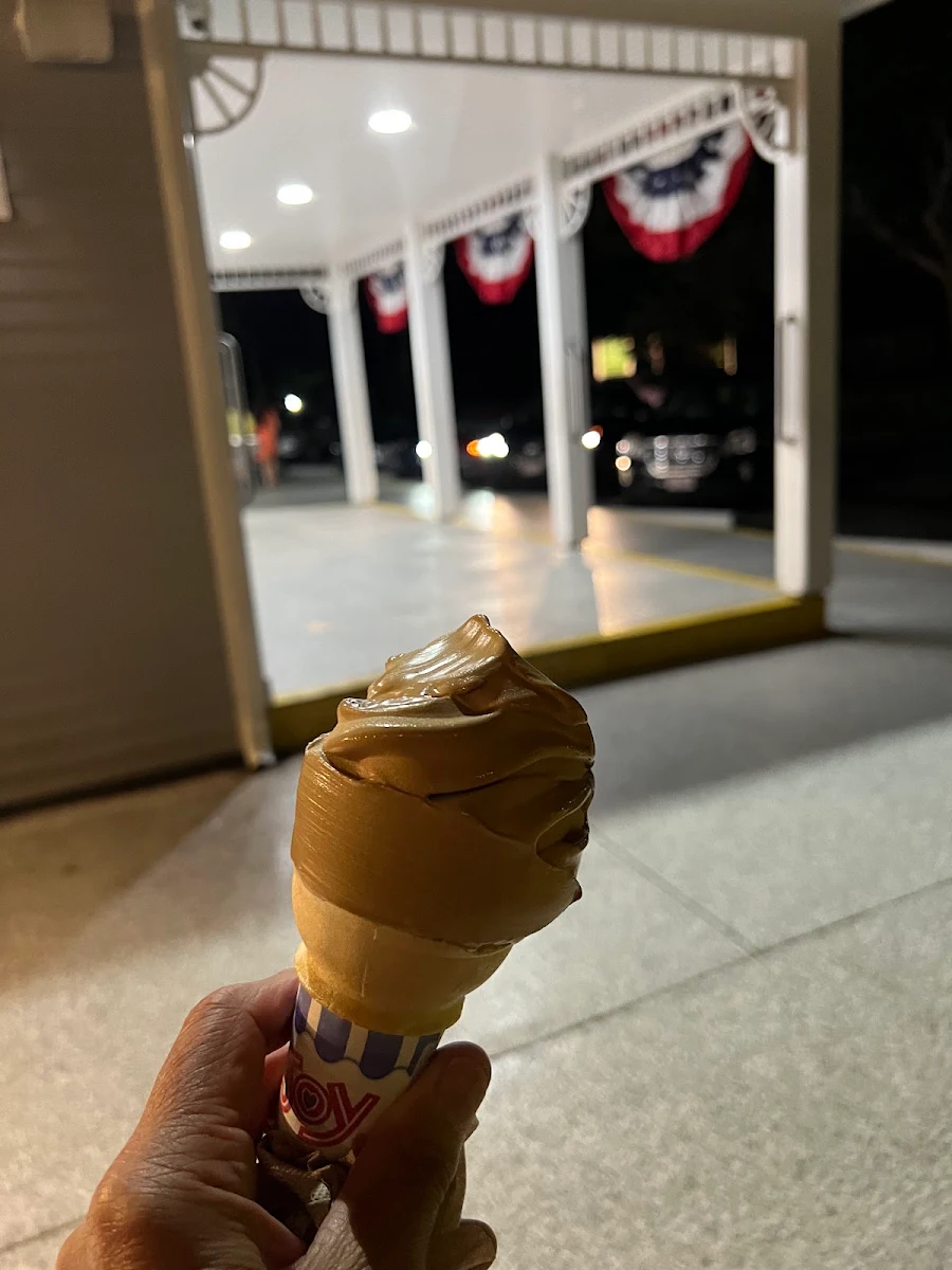 Soft-Serve Coffee Cone