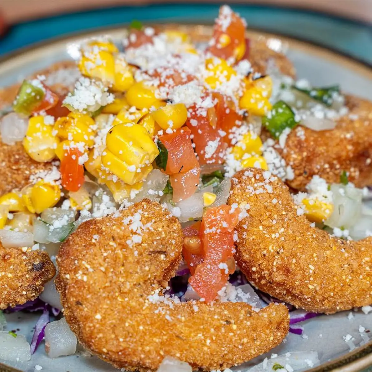 Elote Breaded Shrimp