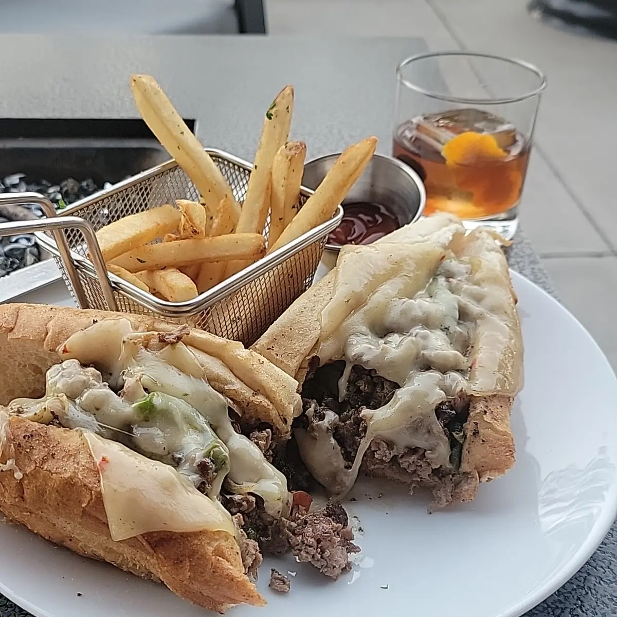 Philly Cheese Steak Sandwich